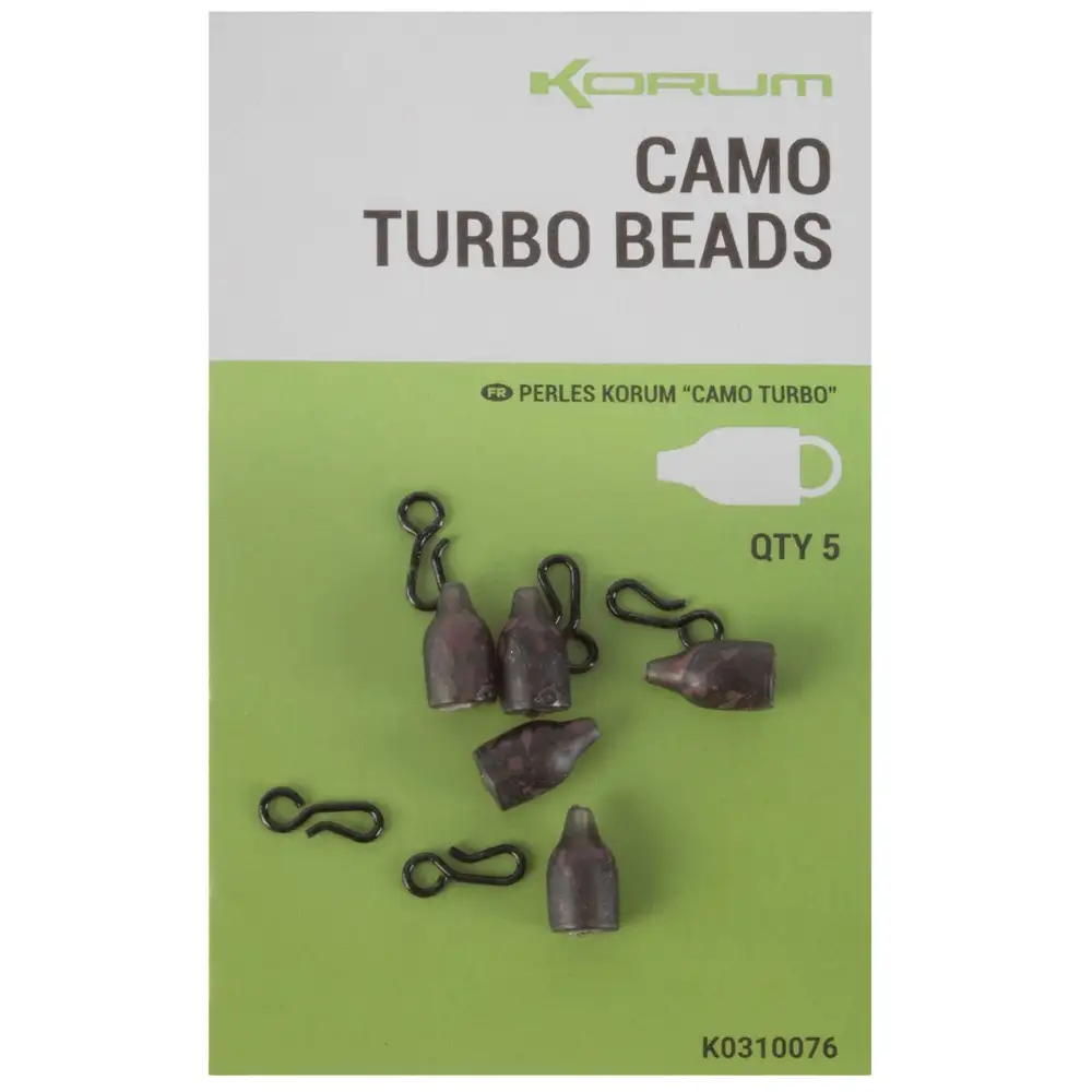 Korum Turbo Beads, Camo 3 Korum Turbo Beads, Camo
