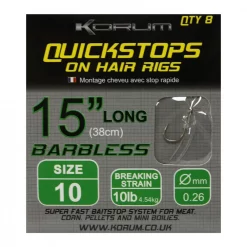 Korum Quickstop Am Haarvorfach 11 Korum Quickstop Am Haarvorfach -Korum Geschäft korum quickstops on hair rigs 1