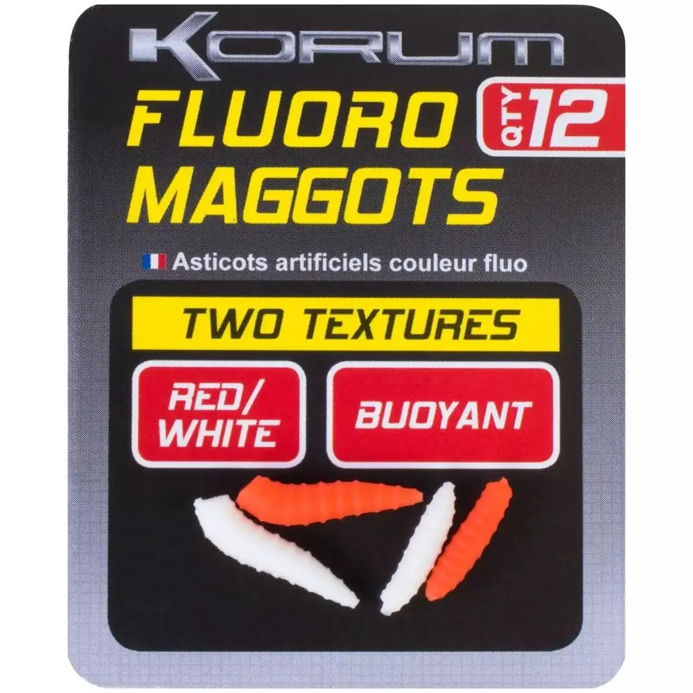 Korum Künstliche Naturmaden, Fluoro 5 Korum Künstliche Naturmaden, Fluoro – Bild 3