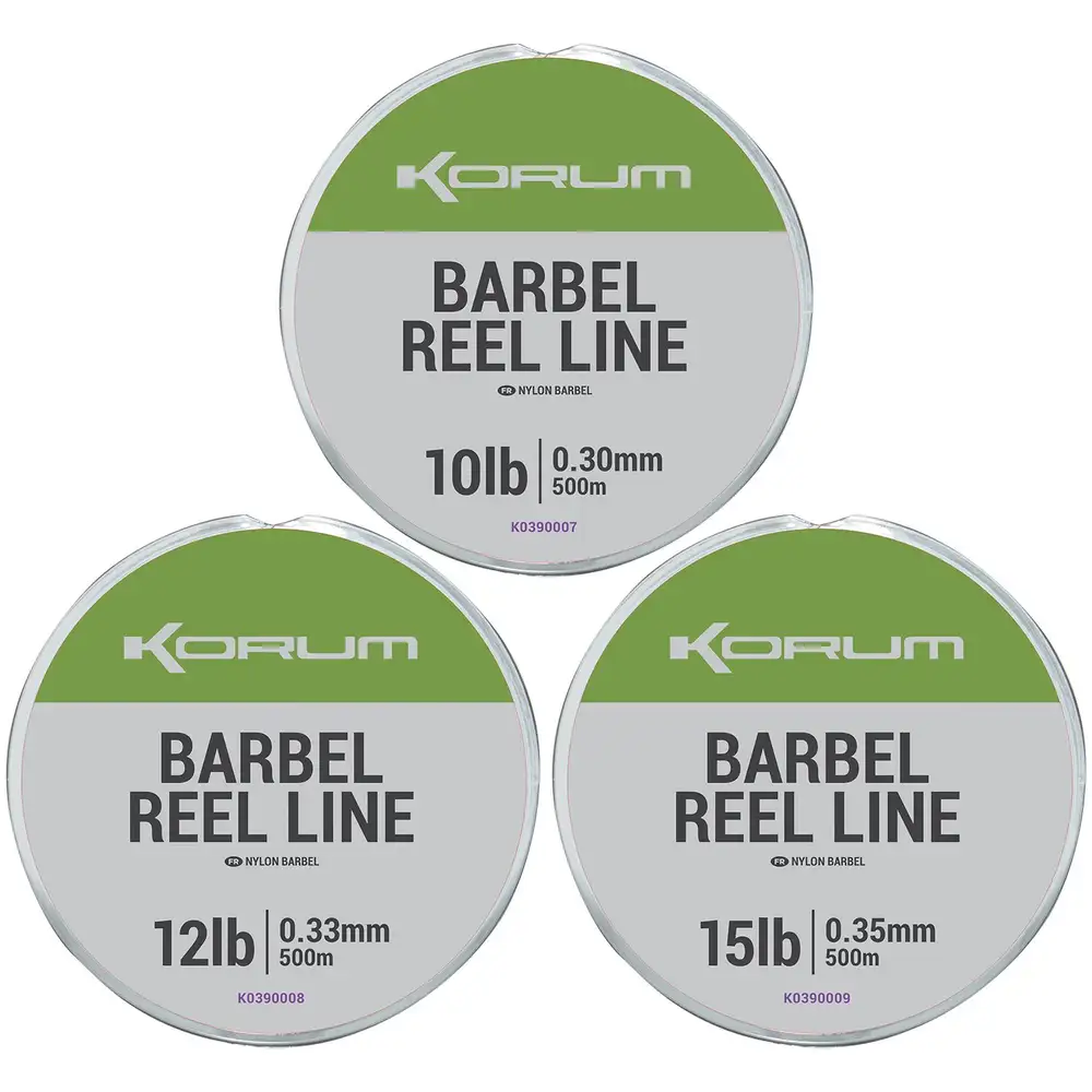 Korum Barbel Reel Line, Angelschnur 3 Korum Barbel Reel Line, Angelschnur