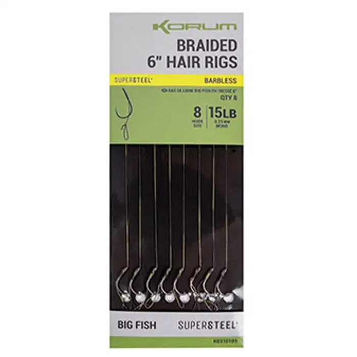 Korum Big Fish Braid Haarvorfach, 15cm 4 Korum Big Fish Braid Haarvorfach, 15cm – Bild 2