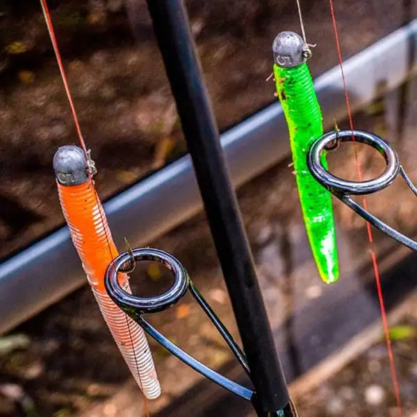 Korum Snapper Squirmz, Schwimmender Gummiköder 5 Korum Snapper Squirmz, Schwimmender Gummiköder – Bild 3