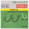 Korum Xpert Power Haken, Ohne Widerhaken 1 Korum Xpert Power Haken, Ohne Widerhaken -Korum Geschäft korum xpert power barbless hook 1