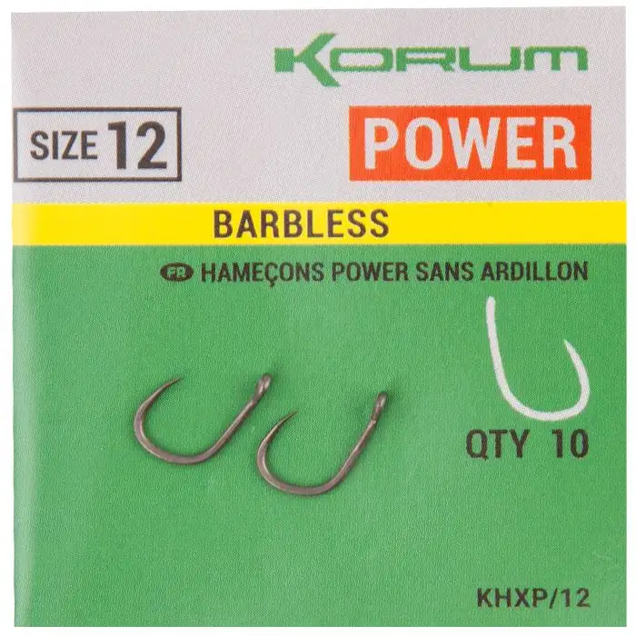 Korum Xpert Power Haken, Ohne Widerhaken 4 Korum Xpert Power Haken, Ohne Widerhaken – Bild 2