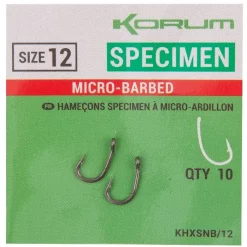 Korum Geschäft -Korum Geschäft korum xpert specimen hook micro barbed 1